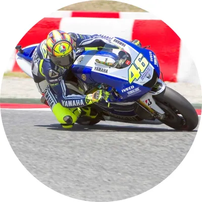 Motorka – Valentino Rossi – jedlý papír na dort