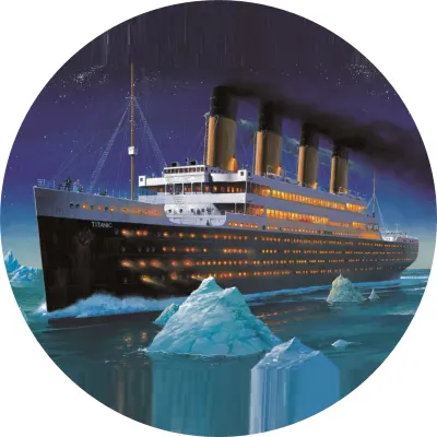 Titanic – jedlý papír na dort