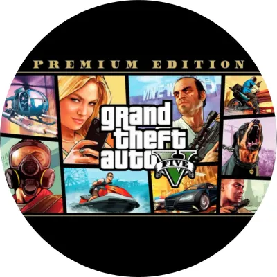 GTA – komiksová koláž s postavami a auty – jedlý papír na dort