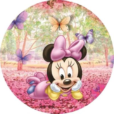 Minnie – Motýlci – jedlý papír na dort