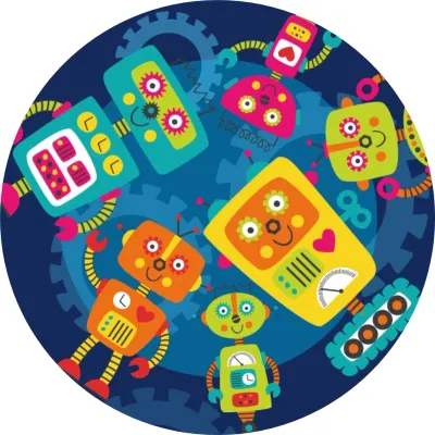 Roboti – jedlý papír na dort
