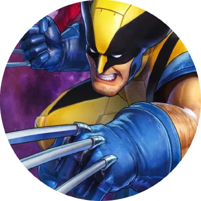 Fortnite – Detail Wolverina v masce – jedlý papír na dort
