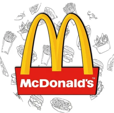 McDonald's – jedlý papír na dort