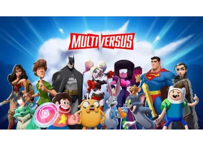 MultiVersus – obdélníkový jedlý papír na dort