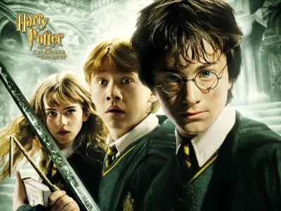 Harry Potter – Harry s mečem a přátelé – obdélníkový jedlý papír na dort