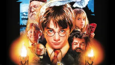 Harry Potter – hrdinové se sovou Hedvikou – obdélníkový jedlý papír na dort
