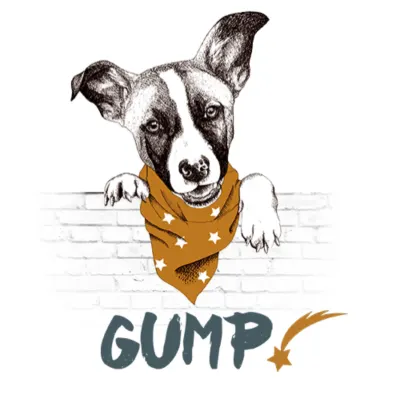 Gump – za zídkou se šátkem a nápisem – jedlý papír na dort