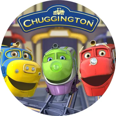 Chuggington – Wilson, Brewster a Koko z depa – jedlý papír na dort