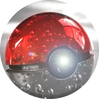 Pokémon – Křišťálový 3D Pokéball s bublinkami – jedlý papír na dort