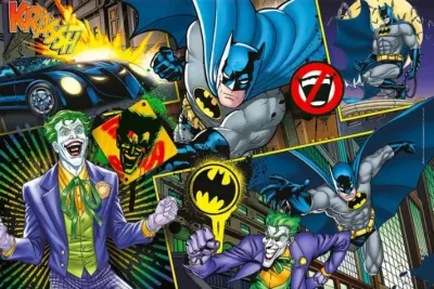 Batman – obdélníkový jedlý papír na dort