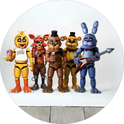 Five Nights at Freddy's – Bonnie s kytarou – jedlý papír na dort