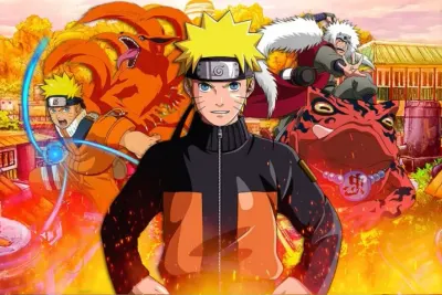 Naruto – liška Kurama, Jiraiya a Gamabunta – obdélníkový jedlý papír na dort