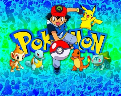Pokémon – trenér Ash vrhající Pokéball – obdélníkový jedlý papír na dort