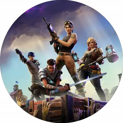 Fortnite 7 – jedlý papír na dort