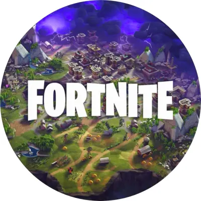 Fortnite – Osada – jedlý papír na dort