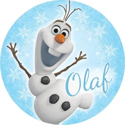 Frozen – Olaf – jedlý papír na dort