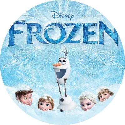 Frozen – Zmrznutí – jedlý papír na dort