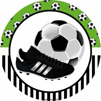 Fotbal s okrajem – jedlý papír na dort