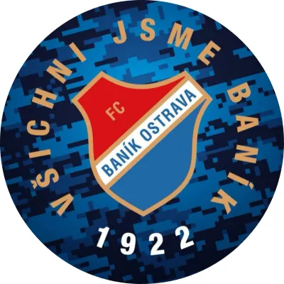 Baník Ostrava – maskáč a Všichni jsme Baník – jedlý papír na dort