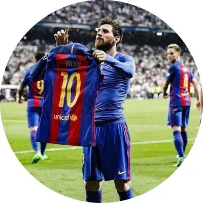 Lionel Messi – ukazující dres s desítkou – jedlý papír na dort