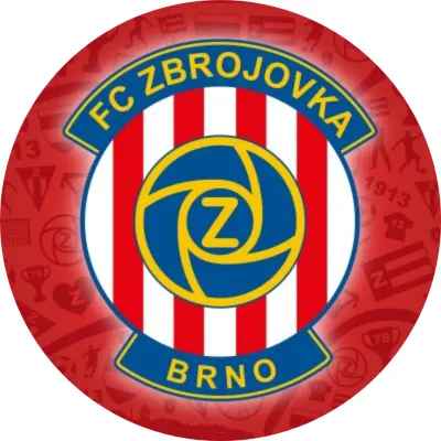Zbrojovka Brno – znak a silueta města – jedlý papír na dort