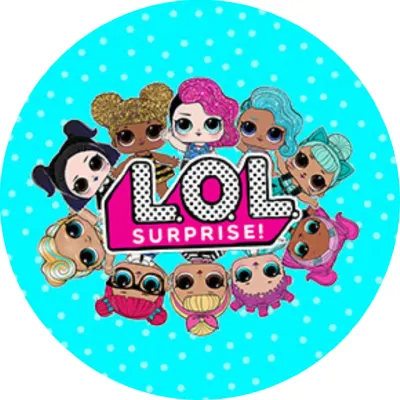 LOL Surprise – Nebeská – jedlý papír na dort