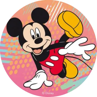 Mickey Mouse – Freestyler – jedlý papír na dort
