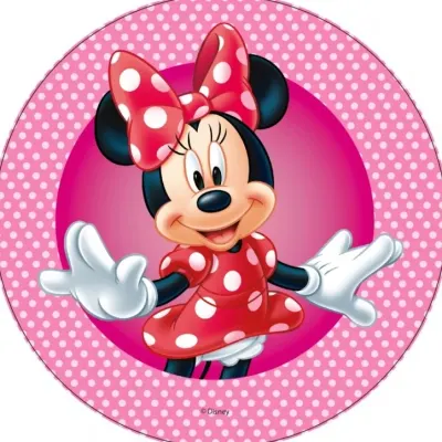Minnie – Puntíky – jedlý papír na dort