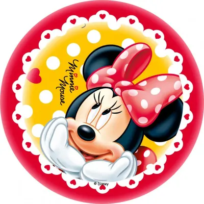 Minnie – Zamilovaná – jedlý papír na dort