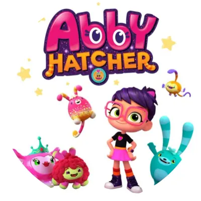 Abby Hatcher – Abby, Fuzzlyové a hvězdičky – obdélníkový jedlý papír na dort