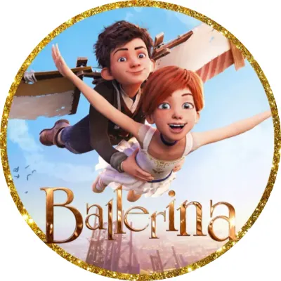 Baletka Ballerina 2 – jedlý papír na dort