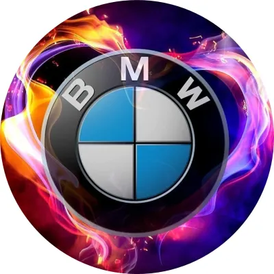 BMW – barevný znak – jedlý papír na dort