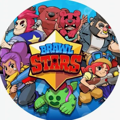 Brawl Stars – hrdinové, Spike a dva medvědi – jedlý papír na dort