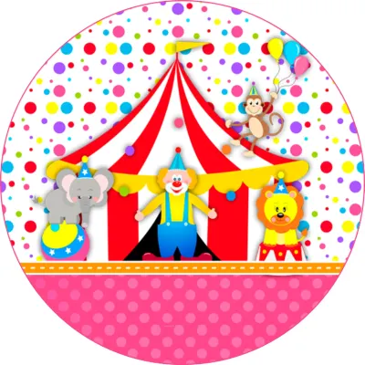 Cirkus – jedlý papír na dort