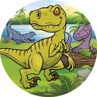Dinosaurek – jedlý papír na dort