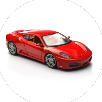 Ferrari – Sporťák na neutrálním podkladu – jedlý papír na dort