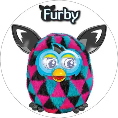 Furby – jedlý papír na dort