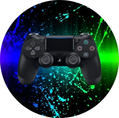 Game – PlayStation – jedlý papír na dort