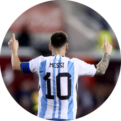 Lionel Messi – fotbal – jedlý papír na dort