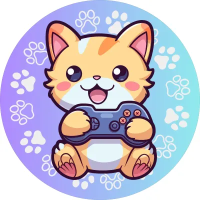 Kocourek hráč – zrzavé kotě s gamepadem – jedlý papír na dort