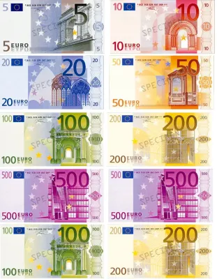 Bankovky – 2 x A4 – obdélníkový jedlý papír na dort