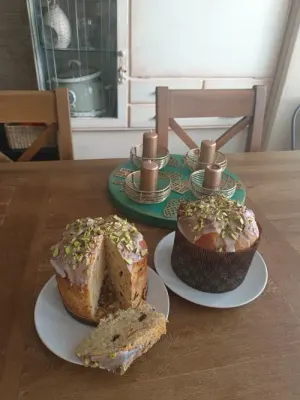 Fotka od zákaznice Klára – Forma Panettone vysoký pevná 500gr 1 papírová forma