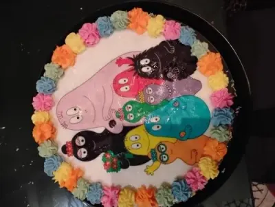 Fotka od zákaznice Táňa – Jedlý papír BARBAPAPA máme jako jedlý papír i fondán
