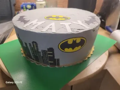 Fotka od zákaznice Kristýna – Jedlý papír BATMAN v nabídce jedlý papír i fondán
