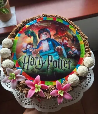 Fotka od zákaznice Egon – Jedlý papír LEGO - HARRY POTTER máme jako jedlý papír i fondán