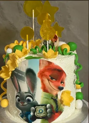 Fotka od zákaznice Lenka – Jedlý papír ZOOTOPIA ★ oblíbený tisk na jedlý papír