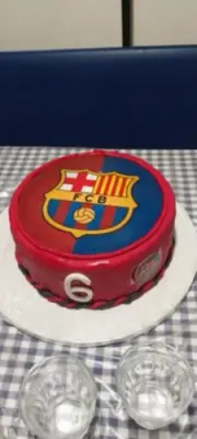Fotka od zákaznice Zdeňka – Jedlý papír FC BARCELONA - TMAVÝ máme jako jedlý papír i fondán