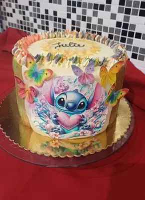 Fotka od zákaznice Petra – Jedlý papír LILO A STITCH tisk na jedlý papír | expresní dodání