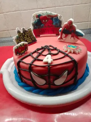 Fotka od zákaznice Klára – Jedlý papír SPIDERMAN v nabídce jedlý papír i fondán