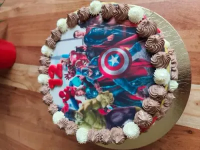 Fotka od zákaznice Veronika – Jedlý papír AVENGERS máme jako jedlý papír i fondán